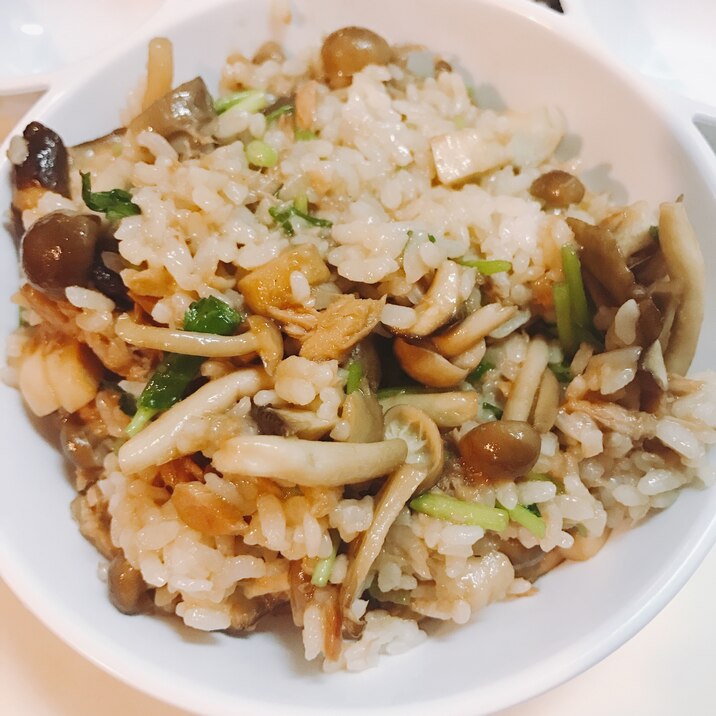 キノコとツナの混ぜご飯 レシピ 作り方 By りんちゃんo 楽天レシピ